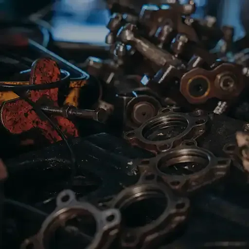 Assorted used mechanical and automotive components